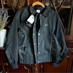 Nike Sportswear Woven Jacket Black HQ3750-010 Women’s Size XS $120
